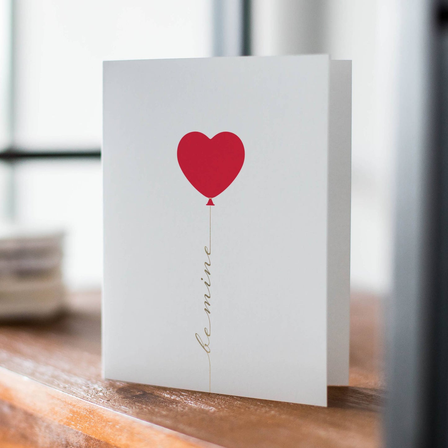 Fine Moments - Mine Balloon Valentine's Greeting Card