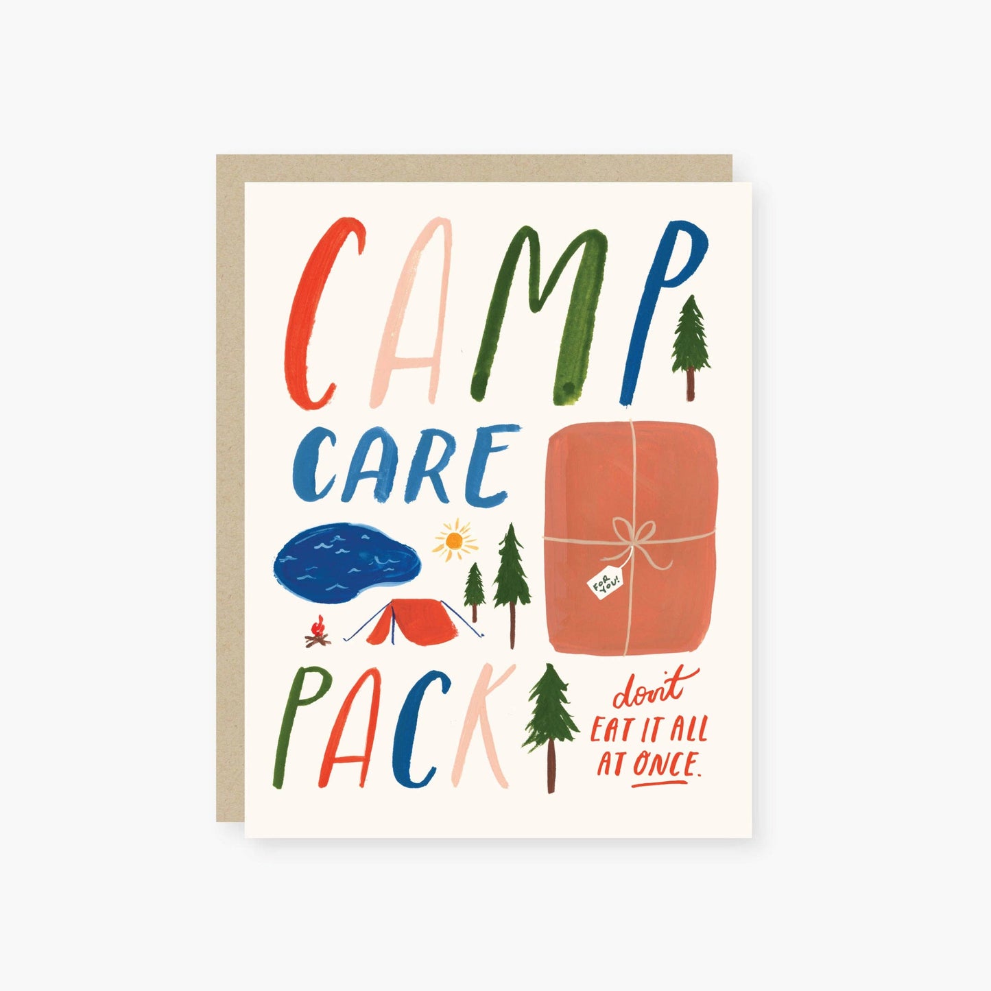 2021 Co. - Camp Care Pack greeting card