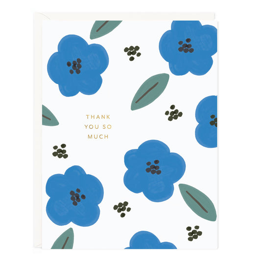 Ramona & Ruth - Thank You Blue Florals