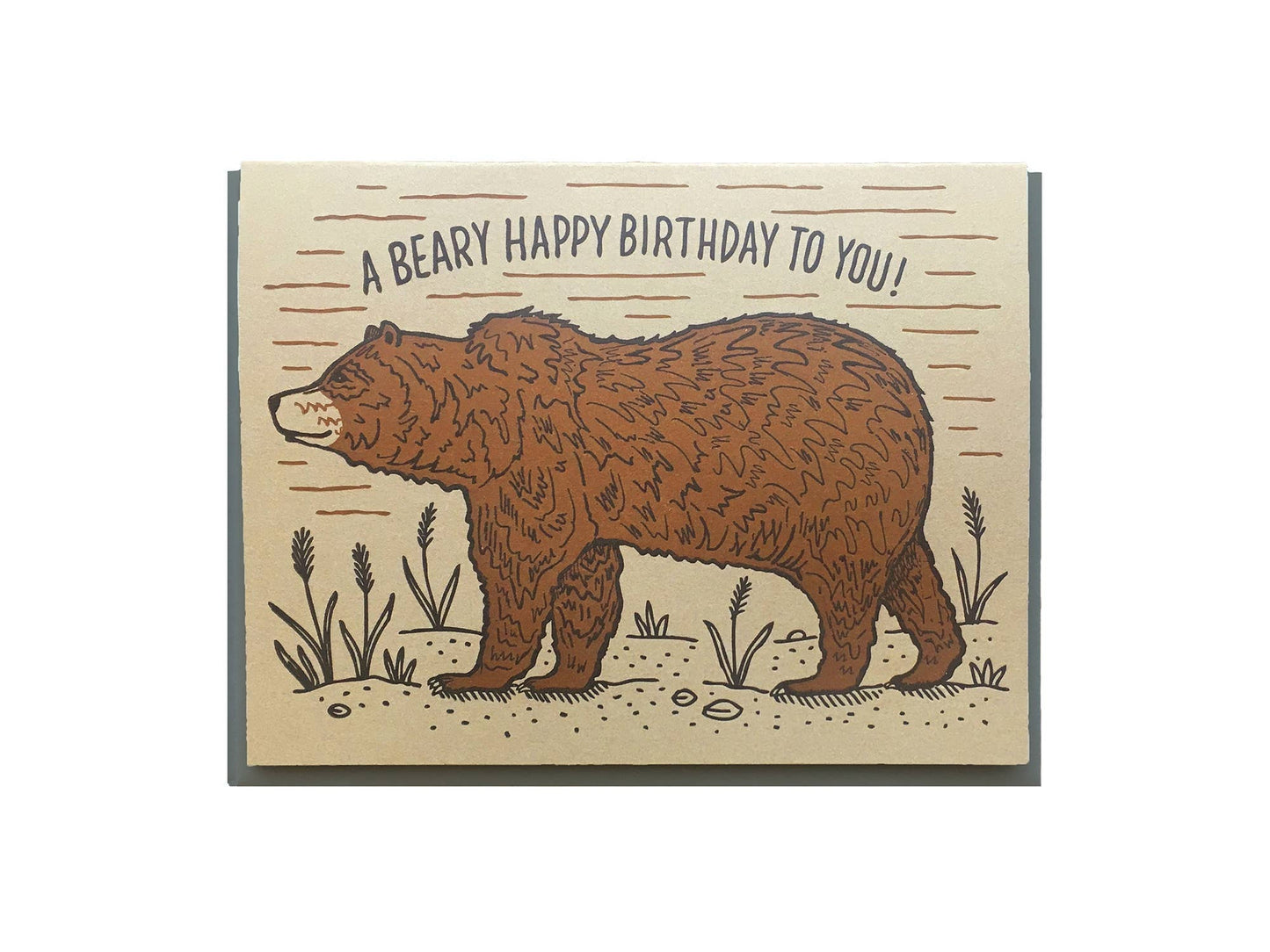 Noteworthy Paper & Press - Birthday Bear Card