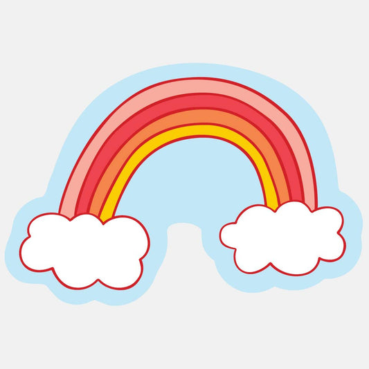 The Good Twin - Cloud Rainbow Sticker