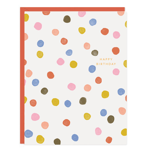 Ramona & Ruth - Birthday Confetti Dots Card
