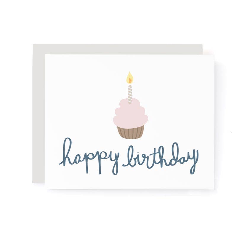 A Jar Of Pickles - Happy Birthday Cupcake Card