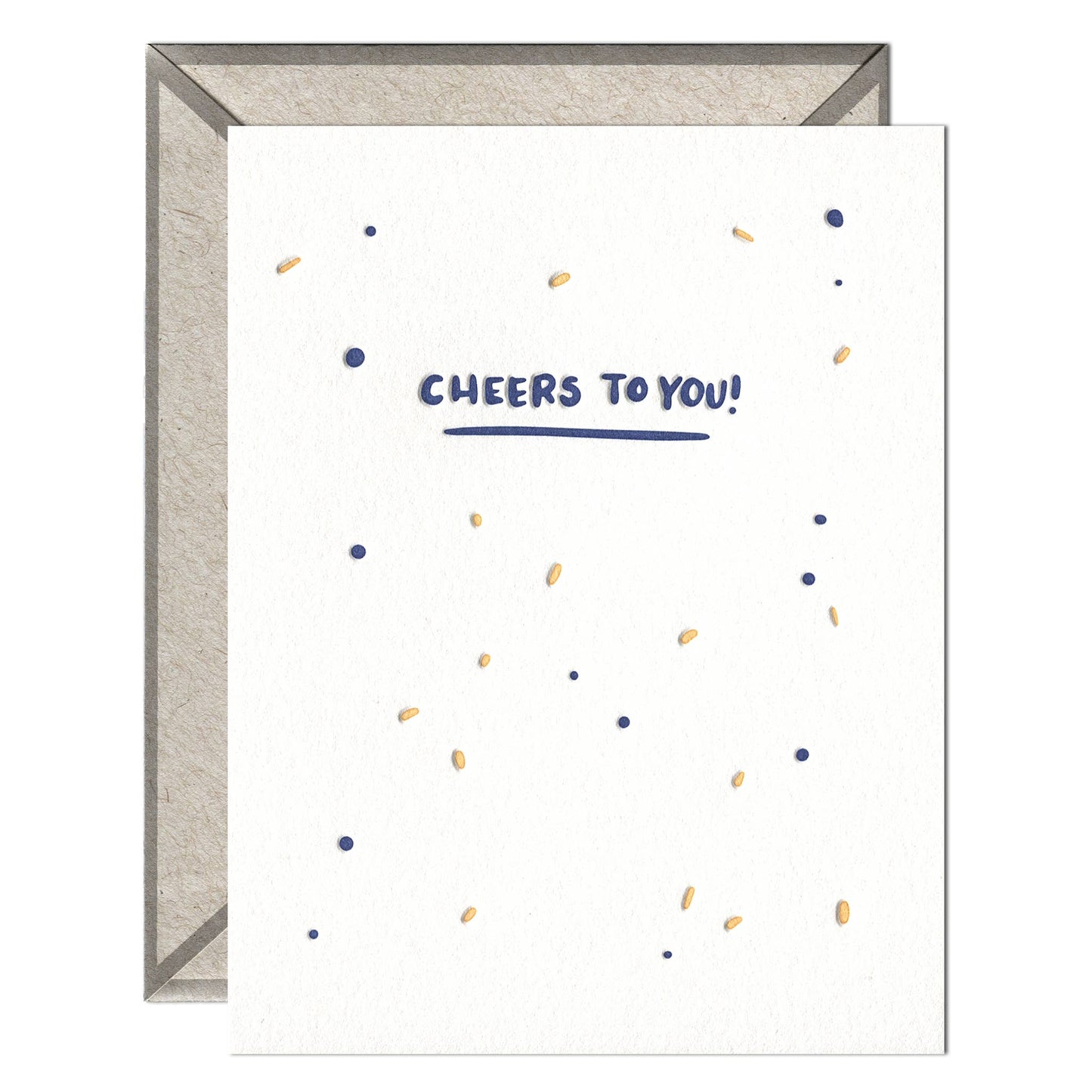 INK MEETS PAPER - Cheers to You - Congrats + Celebrations card