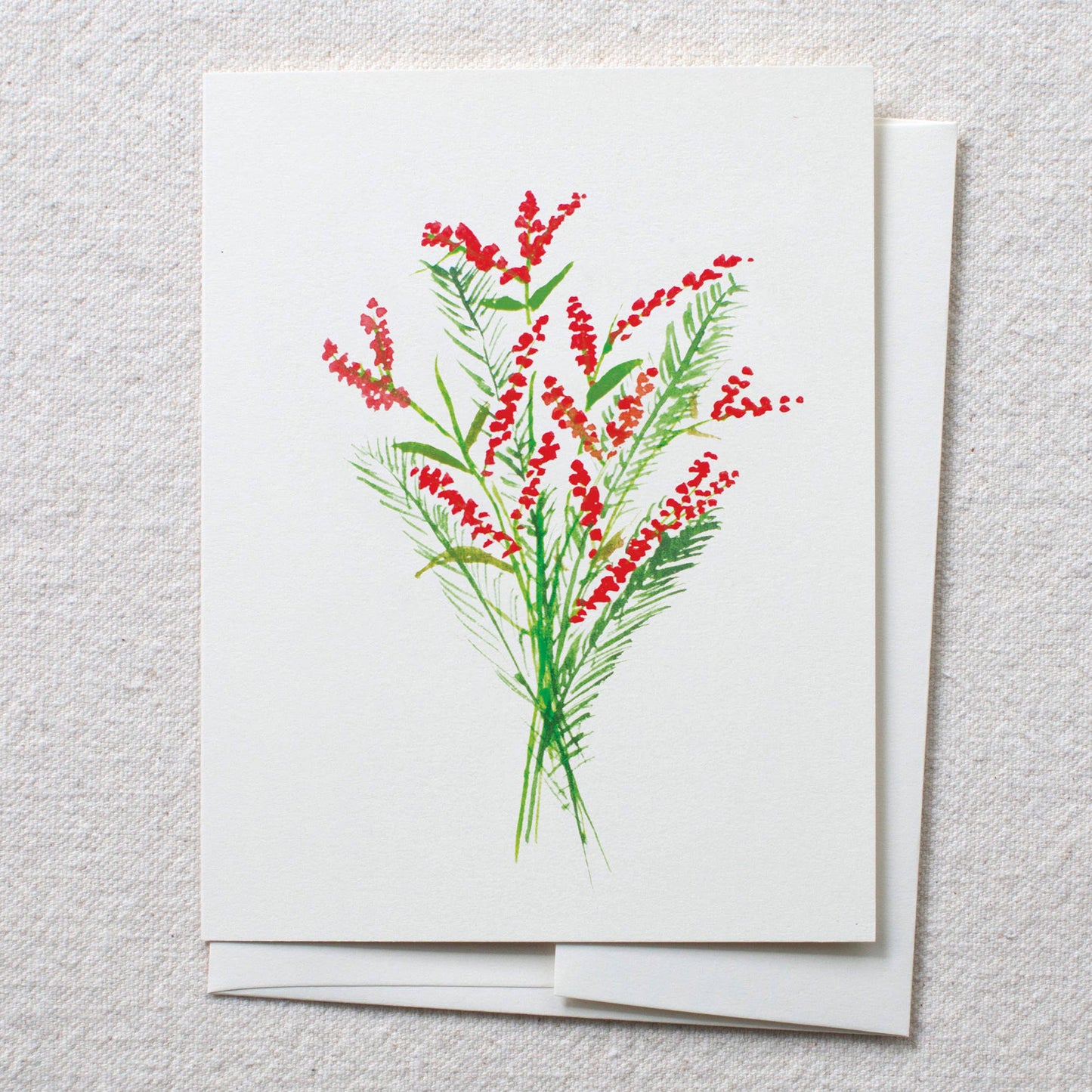 Isa Salazar - Winterberry Bouquet: Single Card