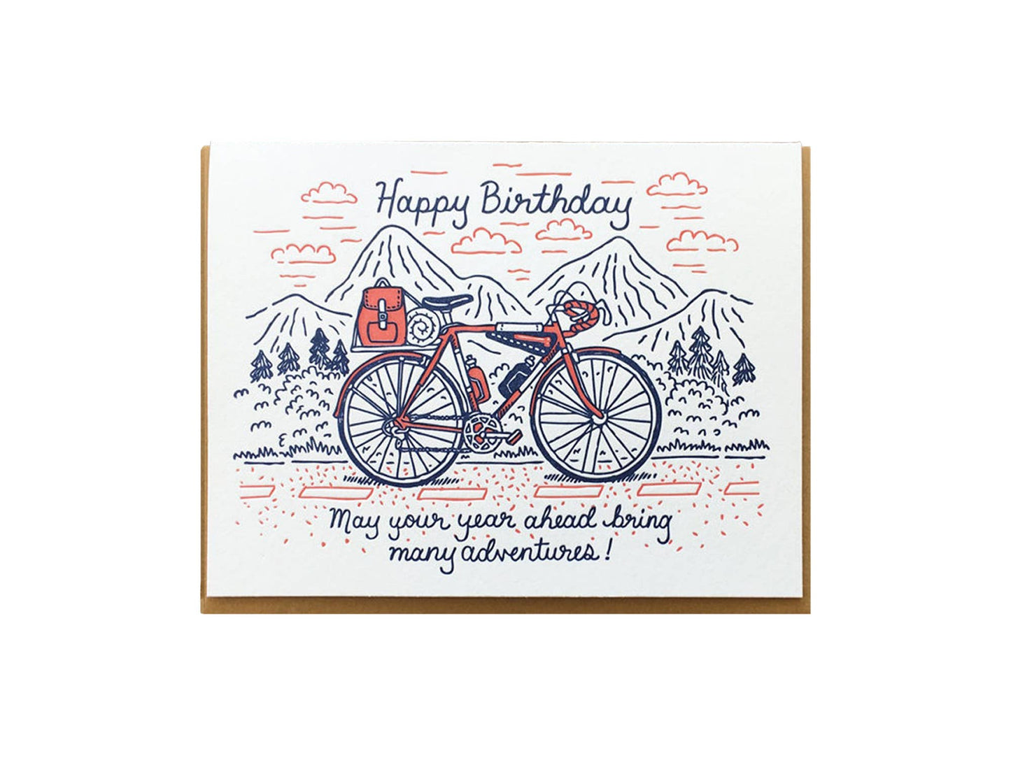 Noteworthy Paper & Press - Birthday Bicycle Card