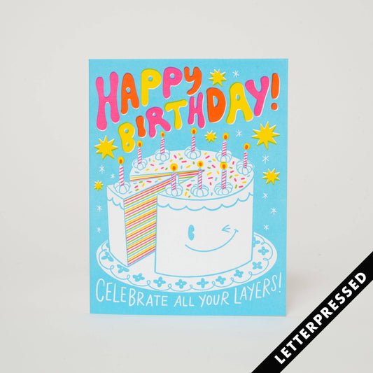 HELLO! LUCKY -- Cake Layers Birthday