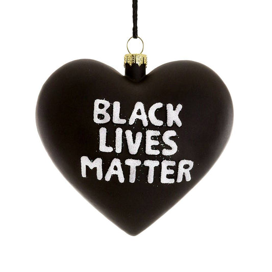 Cody Foster - Black Lives Matter - Heart ornament