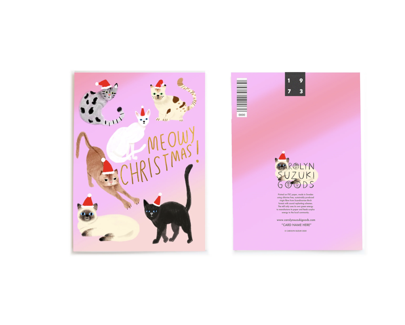 Carolyn Suzuki - FELINE XMAS