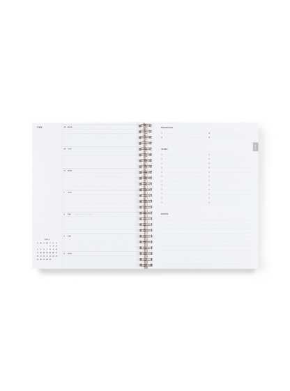 Appointed - 2025 Compact Task Planner: Chambray Blue