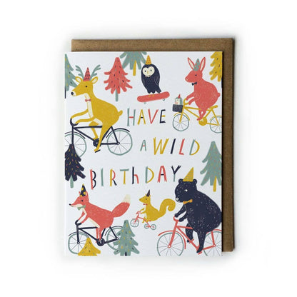 Honeyberry Studios - Have a Wild Birthday Greeting Card