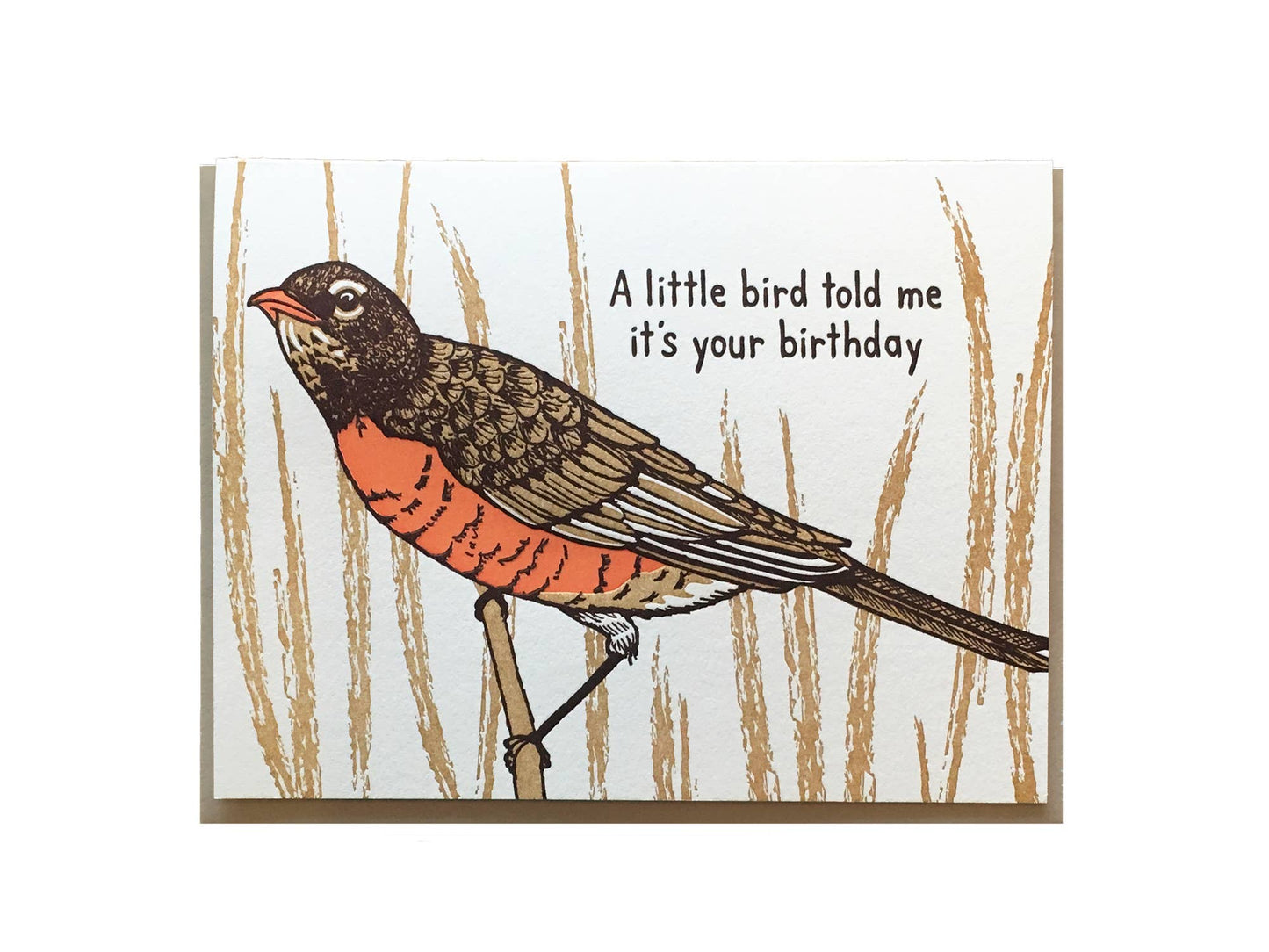 Noteworthy Paper & Press - Little Bird Birthday Card