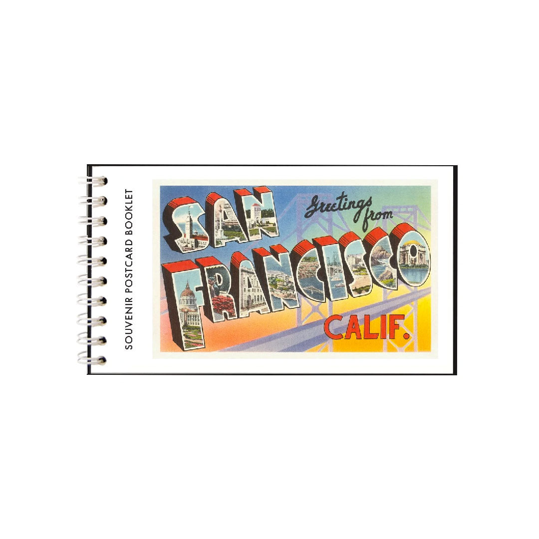 SAN FRANCISCO Postcard Booklet - Found Image press