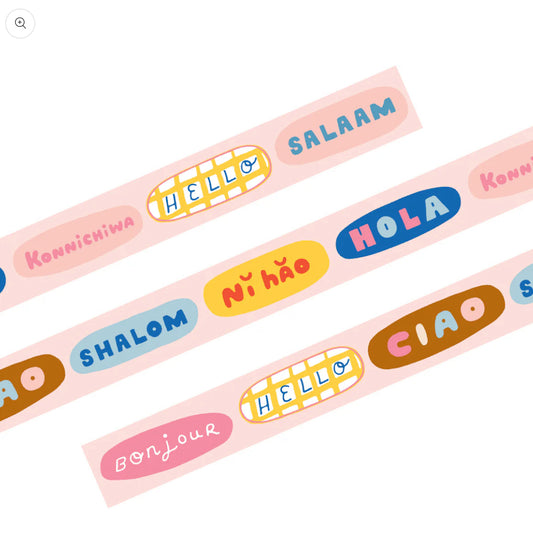 2025 Washi Tape - World Hello