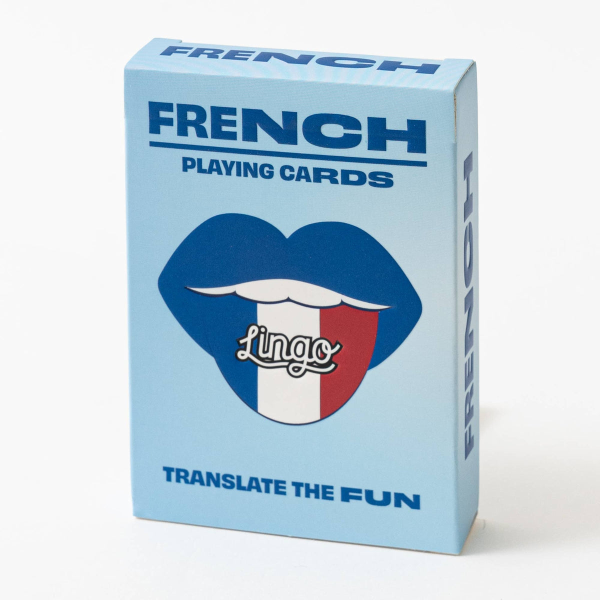 Postscript Cards Lingo Playing Cards - French Travel Playing Cards – post.script.