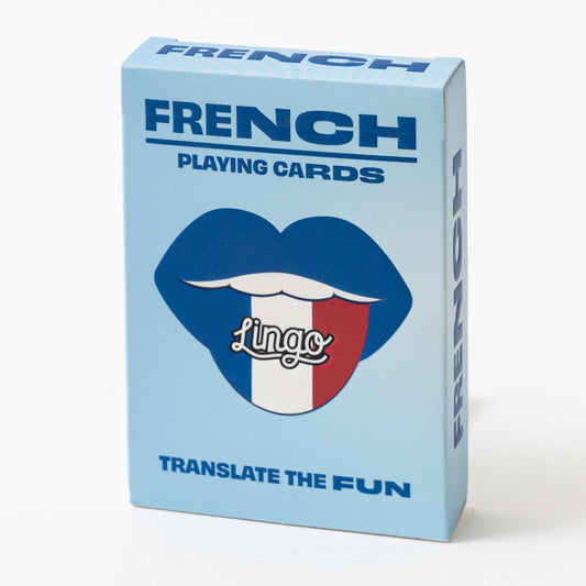 Lingo Playing Cards - French Travel Playing Cards