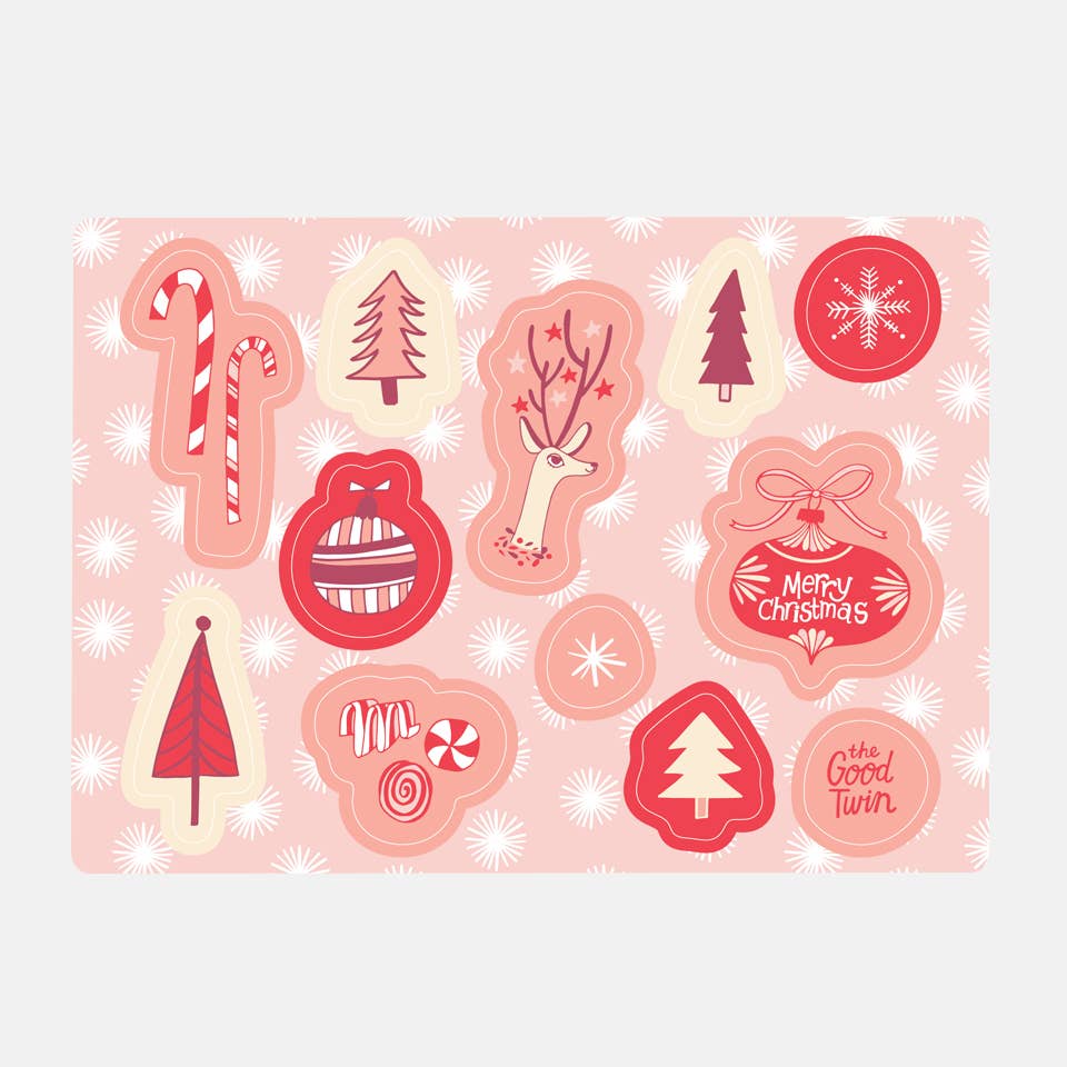 The Good Twin - Christmas Sticker Sheet