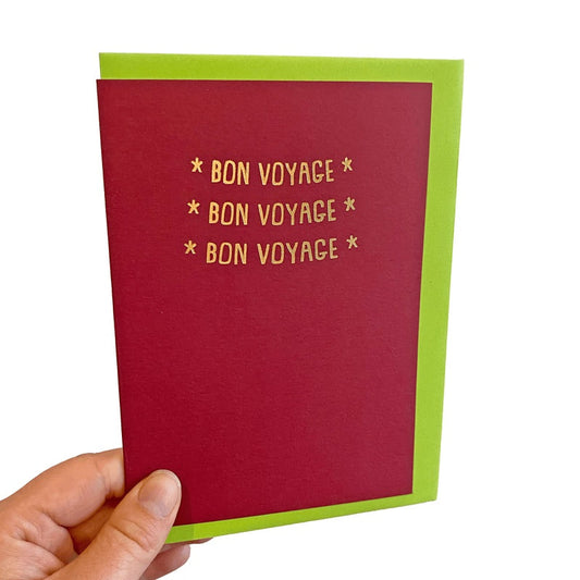 Neon Magpie - Bon Voyage Card