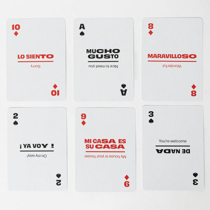 Lingo Playing Cards - Spanish Travel Playing Cards