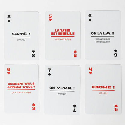 Lingo Playing Cards - French Travel Playing Cards