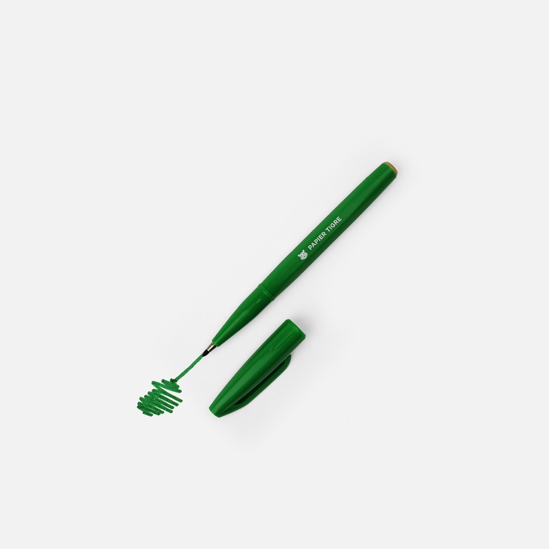 Papier Tigre - Sign Pen - Green - Green Ink