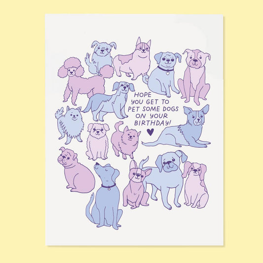 The Good Twin - Pet Some Dogs Card