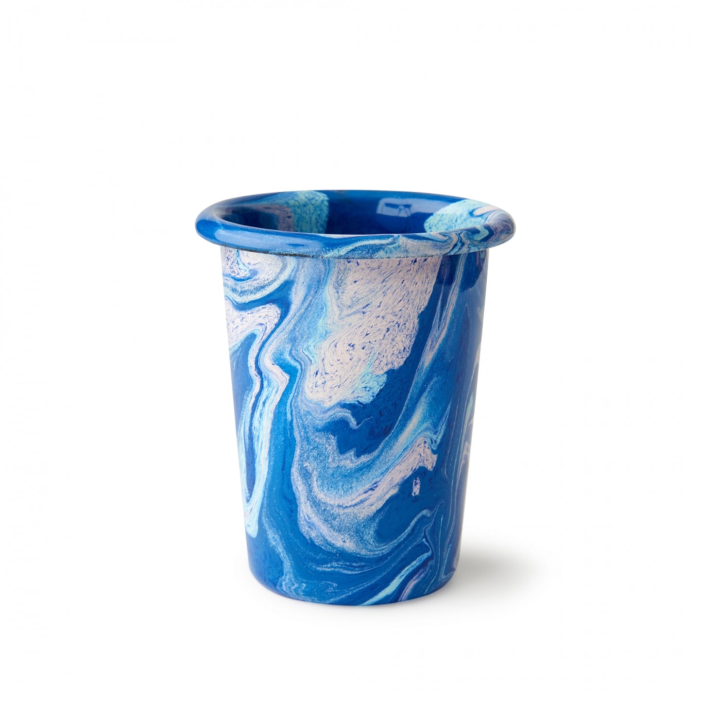 Bornn - Multi Swirl 8 oz Small Tumbler - Cobalt Swirl