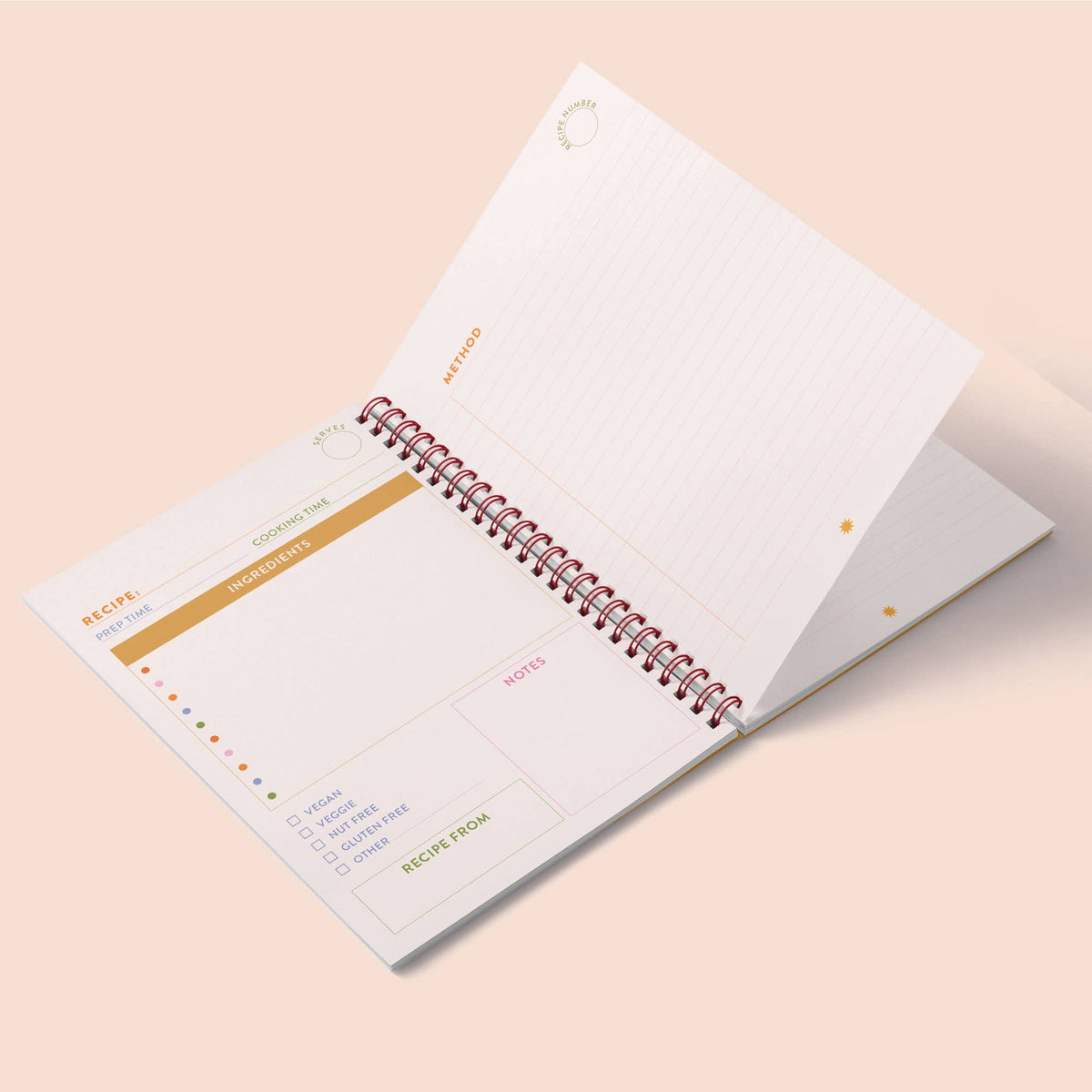 Good Tuesday- Recipe Book Journal A5 | Vine Tomato