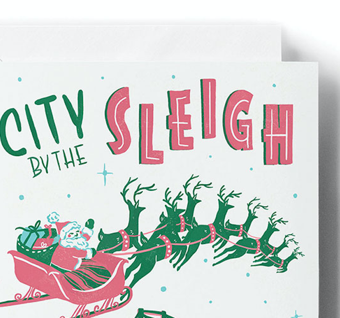 Brenna Daugherty - San Francisco Bay Area Holiday Card