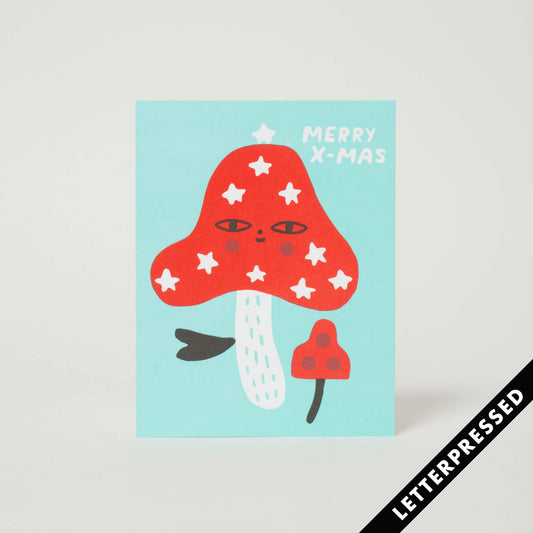 SUZY ULTMAN -- Merry Christmas Mushroom