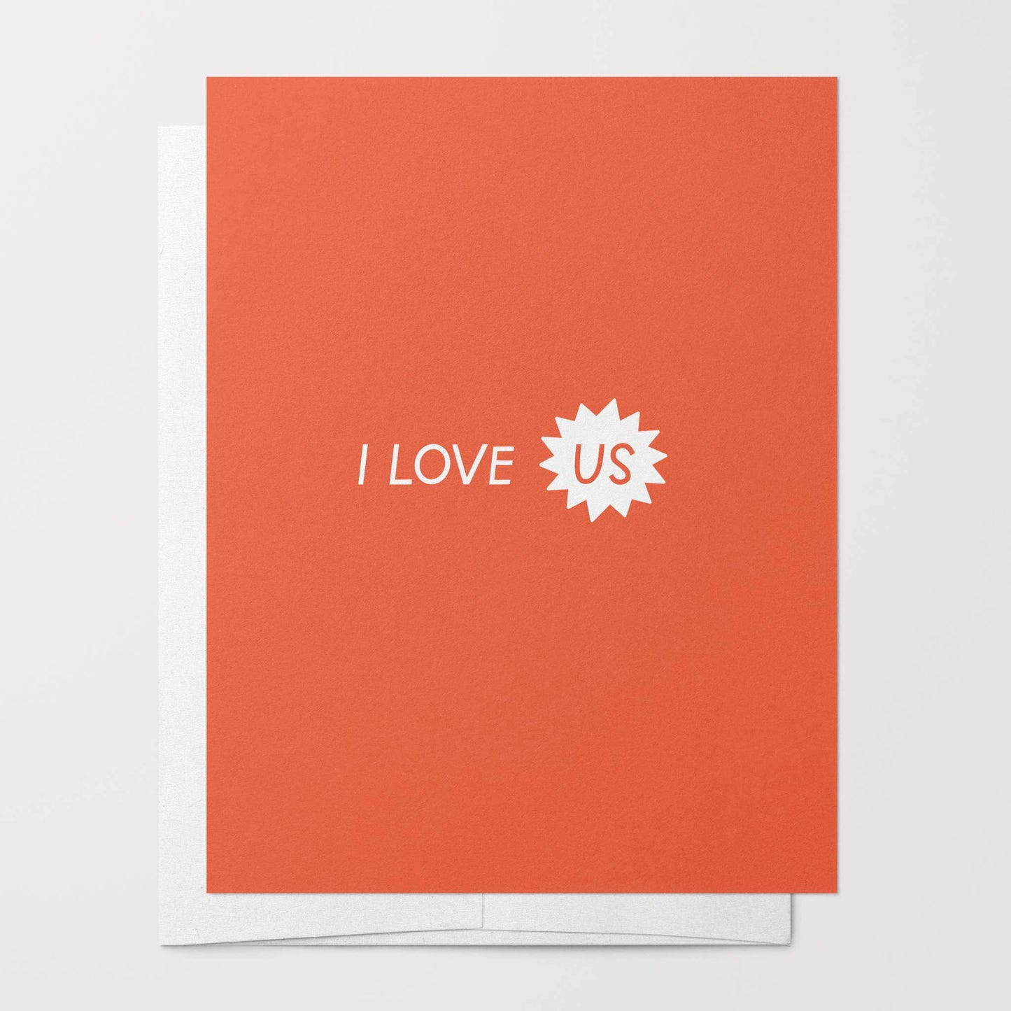 Just Follow Your Art - I Love Us Card | Friendship Cards, Anniversary Gifts