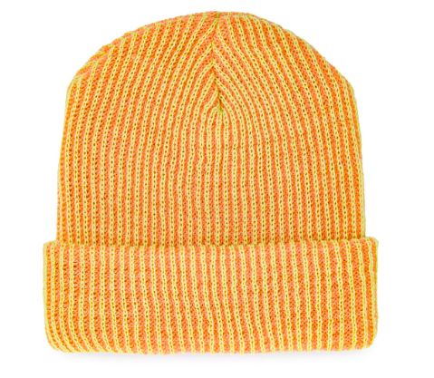 Verloop - Simple Rib Hat - Peach Lime