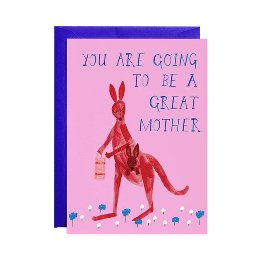 Mr. Boddington's Studio - A Baby Joey - Greeting Card