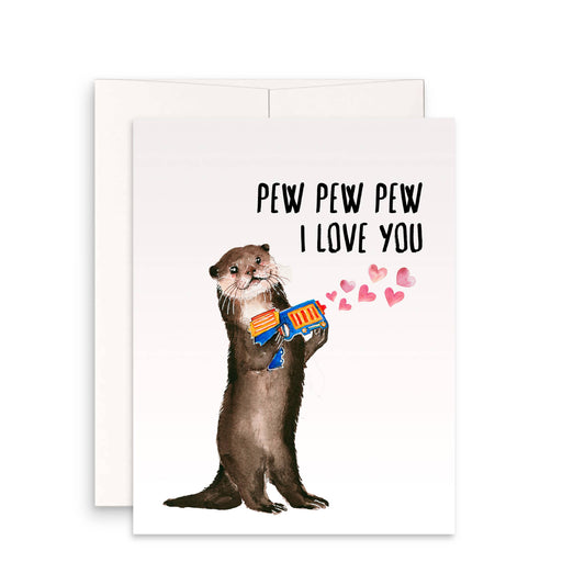 Liyana Studio - Pew Pew Love Otter
