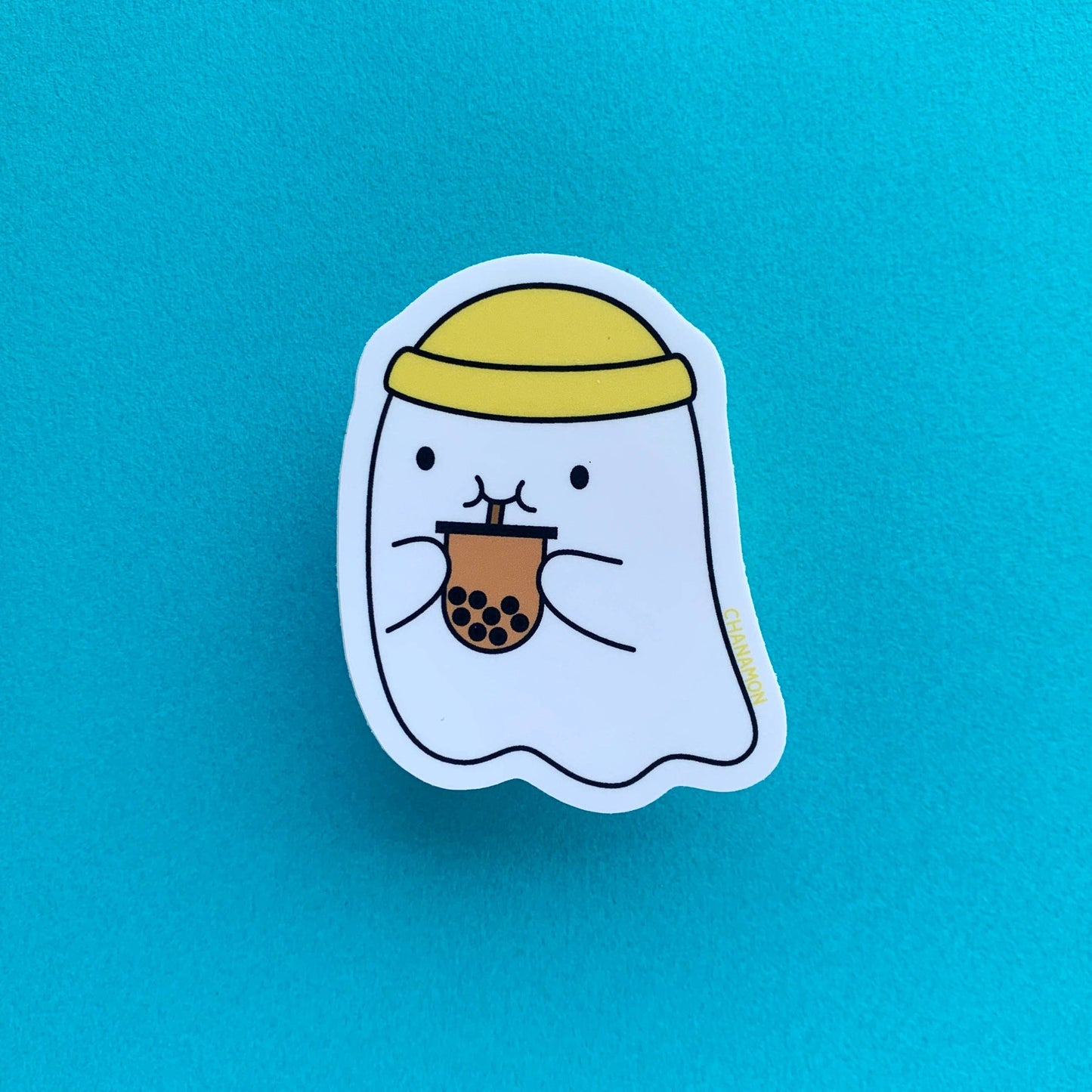 Maison Chanamon - Bubble Tea Ghost Sticker