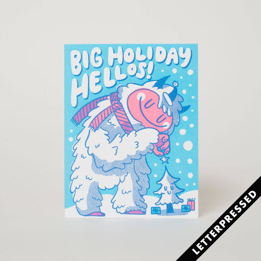 HELLO! LUCKY -- Holiday Hello Yeti