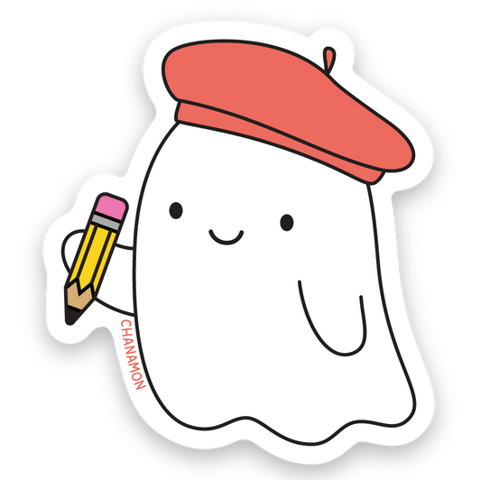 Maison Chanamon - Artist Ghost Sticker