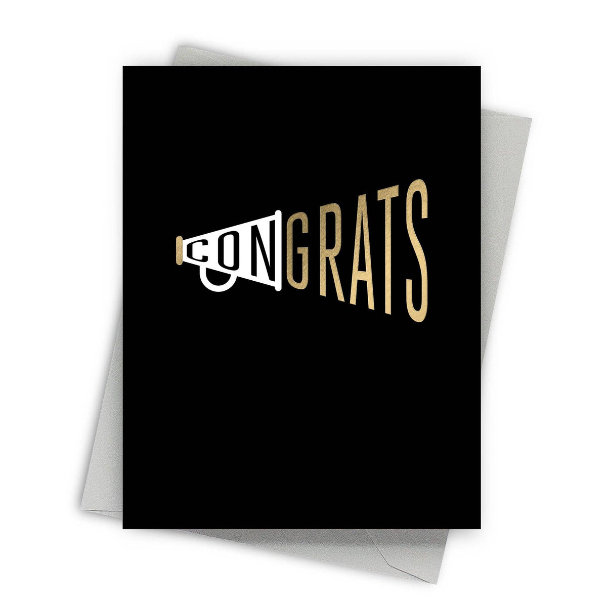 Postscript Cards Fine Moments - Megaphone Congrats Card Graduation Cards – post.script.