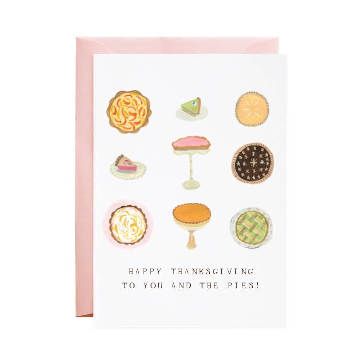 Mr. Boddington's Studio - Love from the Pies - Thanksgiving Greeting Card