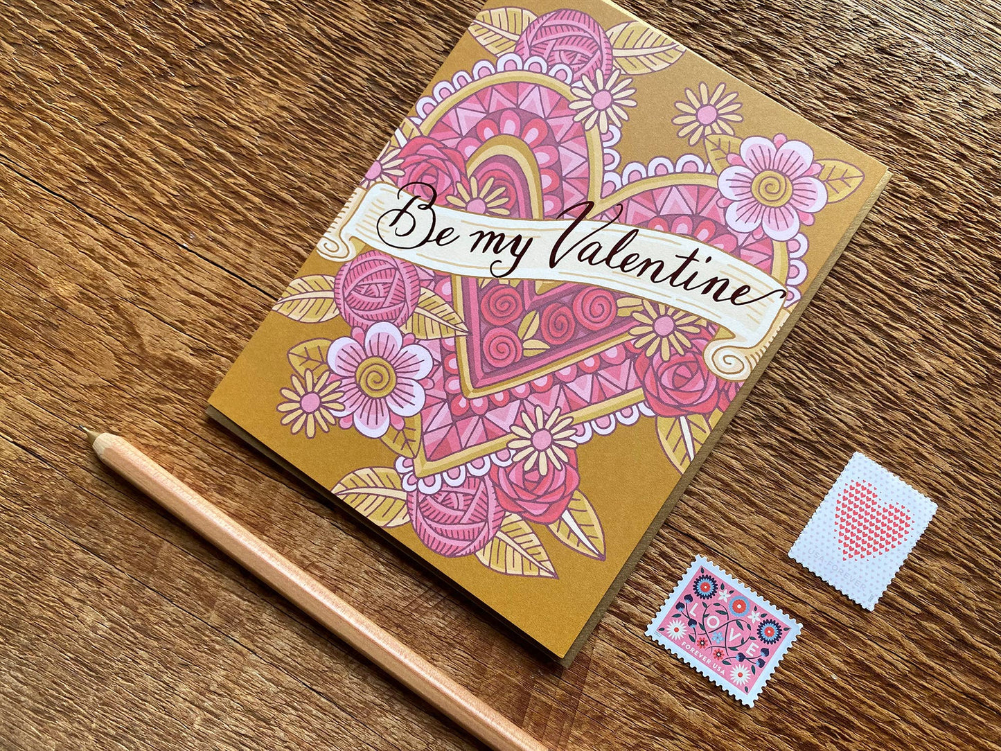 Noteworthy Paper - Be My Valentine Card