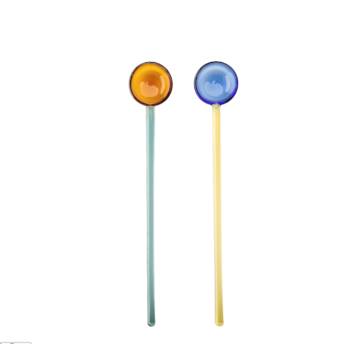 Tranquillo - Spoons RAINBOW Set of 2 - Blue + Orange