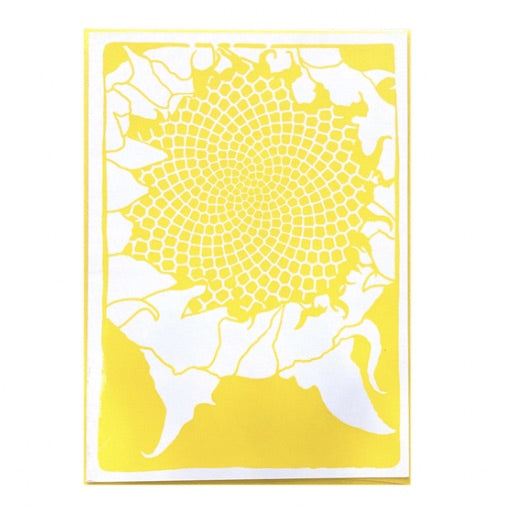 Anne Breedlove - Sunflower Head Card - A6