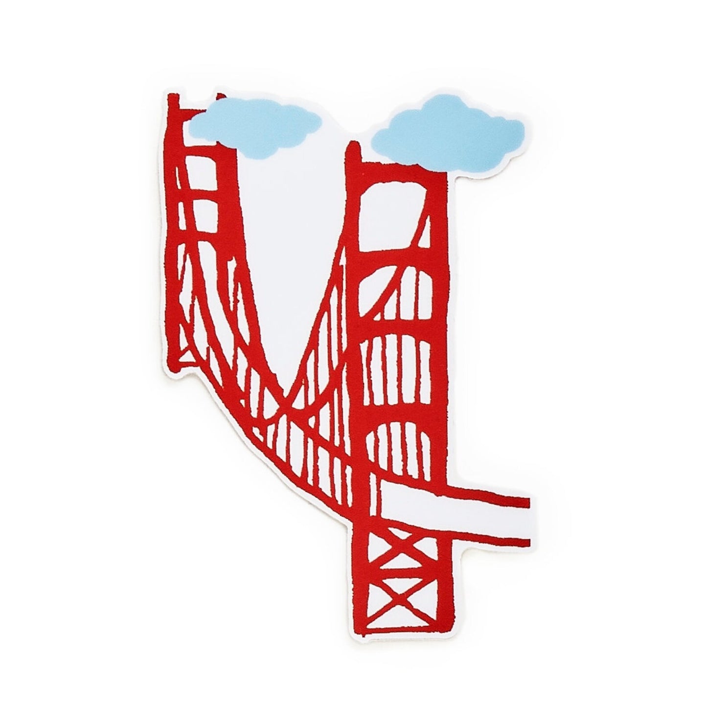 Claudia Pearson - Golden Gate Bridge Sticker