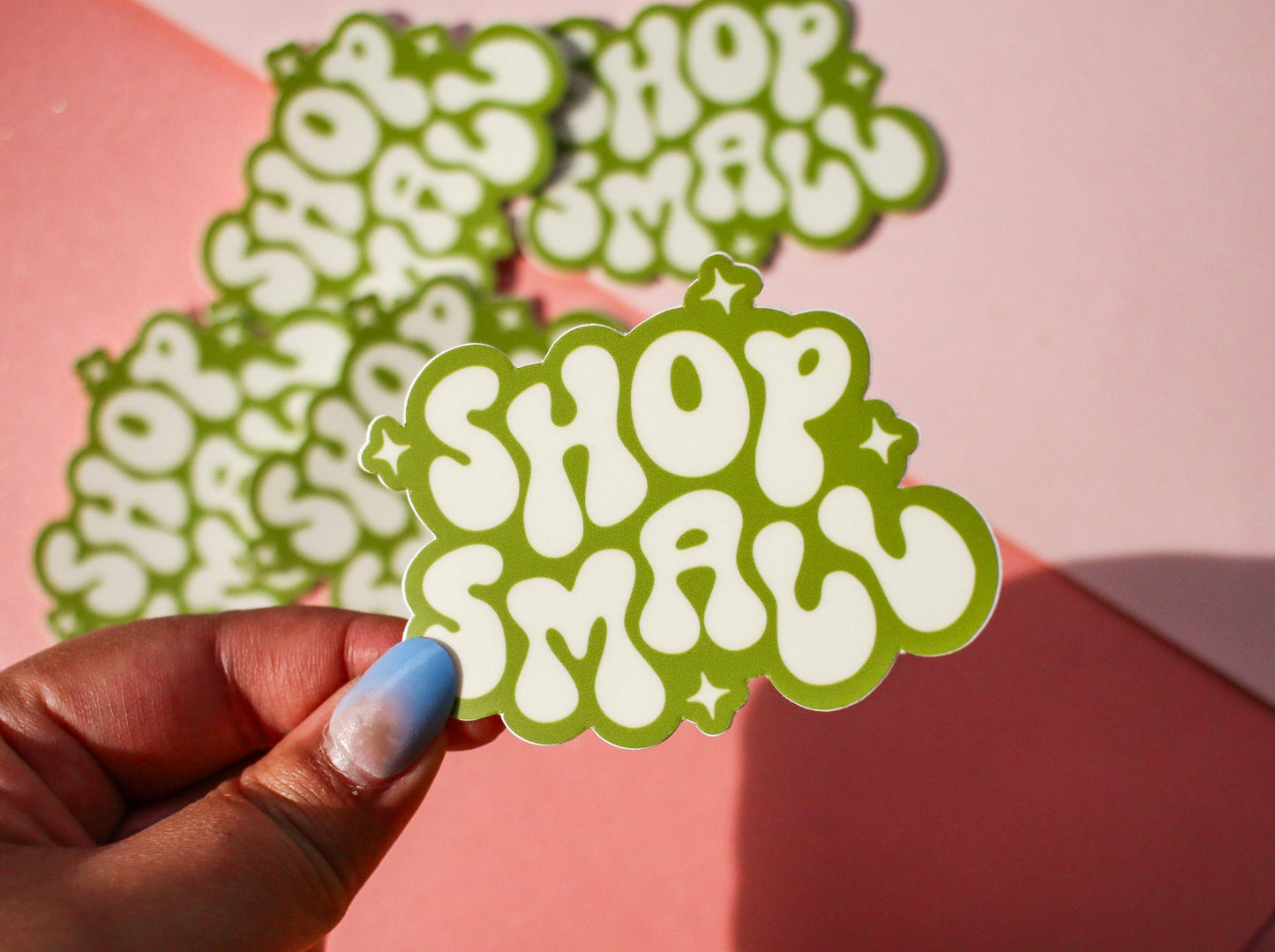 Made by April-Lynn - Shop Small Sticker: Green