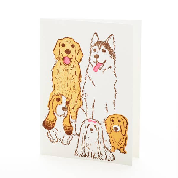 Ilee Papergoods - Dogs Notecard