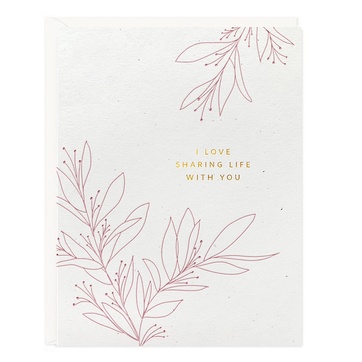 Ramona & Ruth - Love Sharing Life Botanical Card