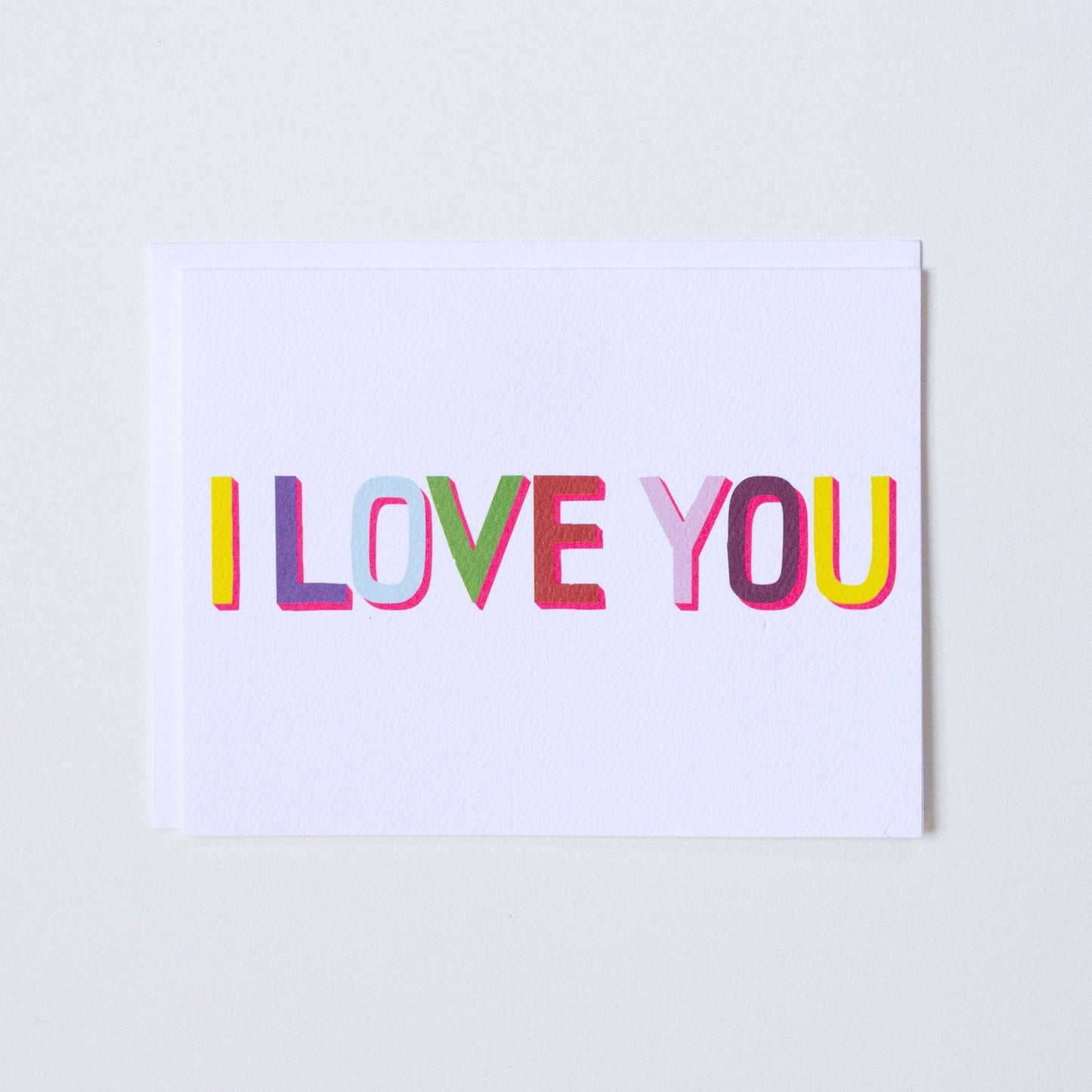 Banquet - Multi-coloured with Neon I Love You