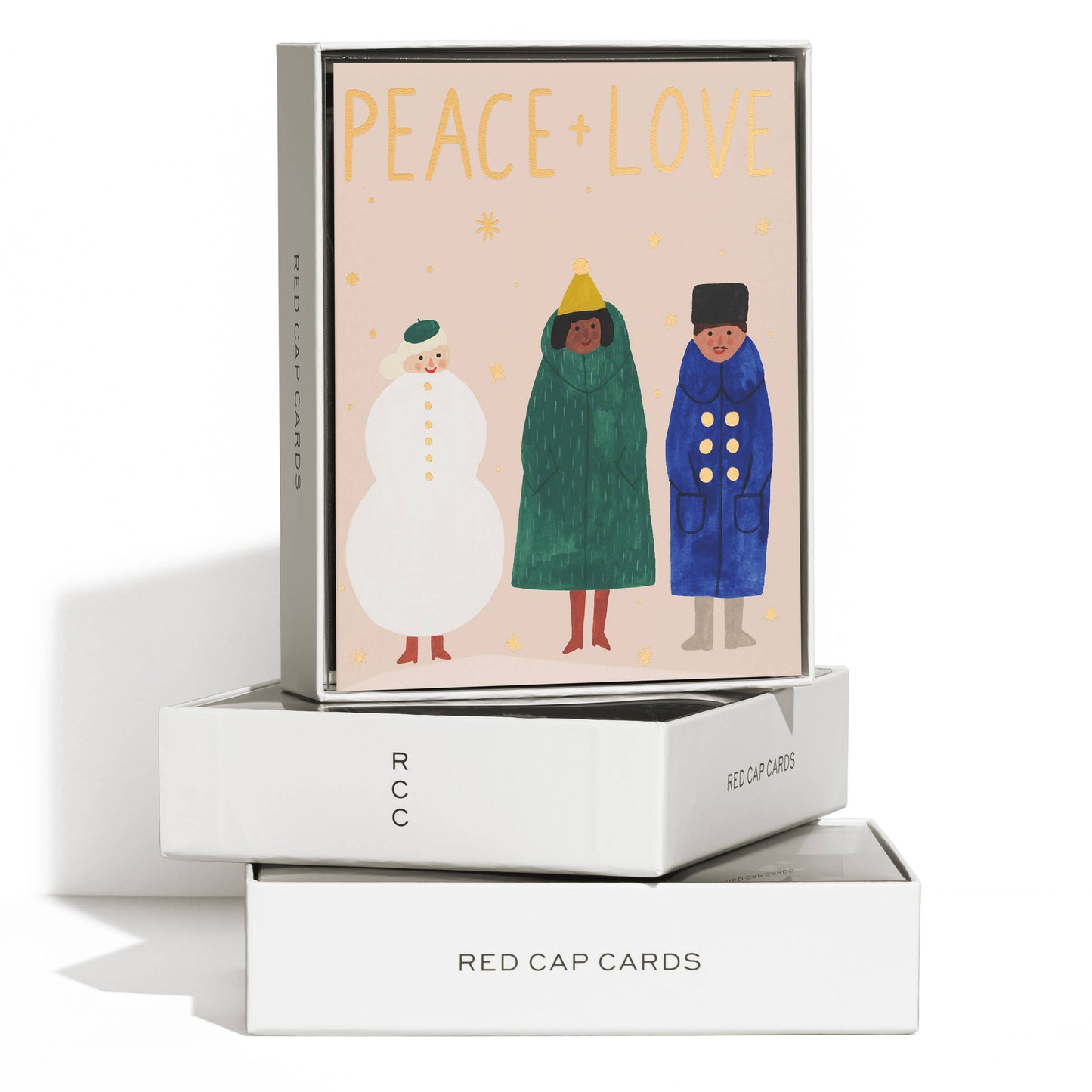 Red Cap Cards - Xmas Friends holiday greeting card