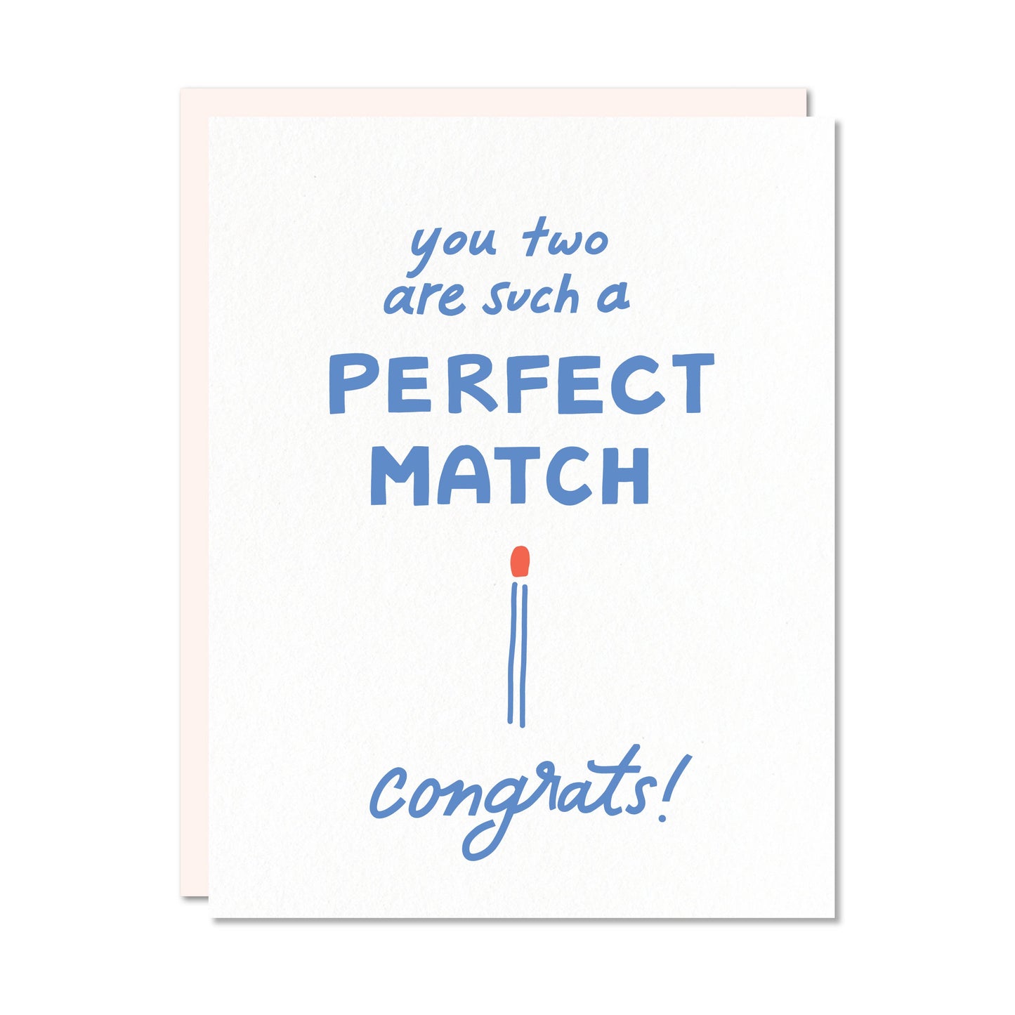 Odd Daughter - Perfect Match - Wedding Engagement Card