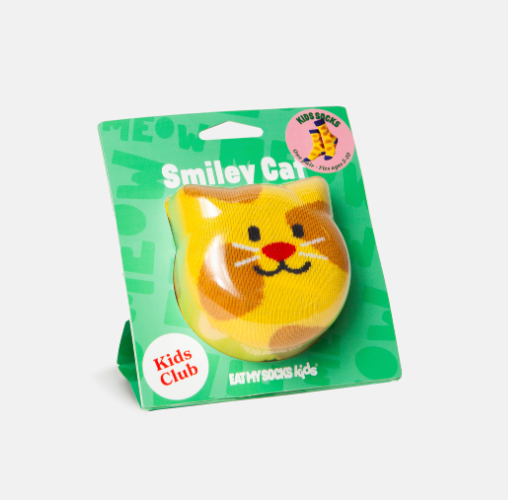 Eat My Socks - Kids - Smiley Cat